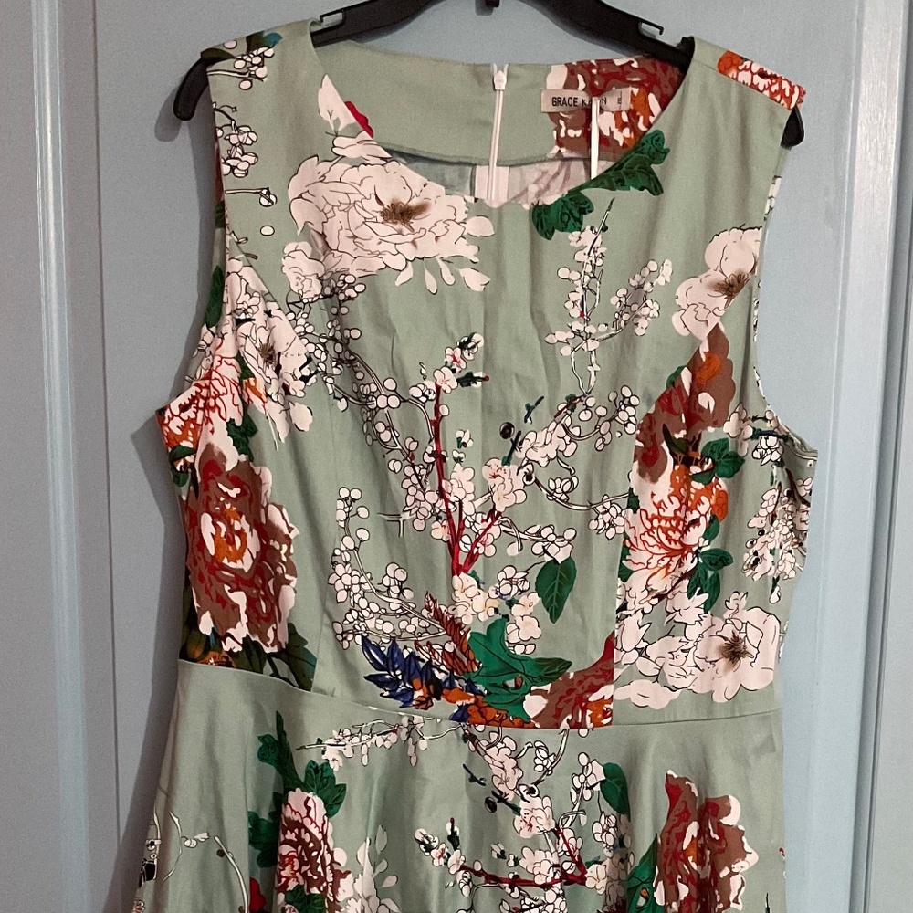 Floral Maxi Dress by Grace Karin